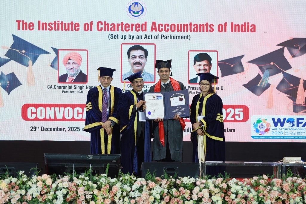 ICAI Convocation December 2025